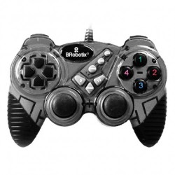 Control Para Juegos Rumblepad Brobotix Gris 751899G