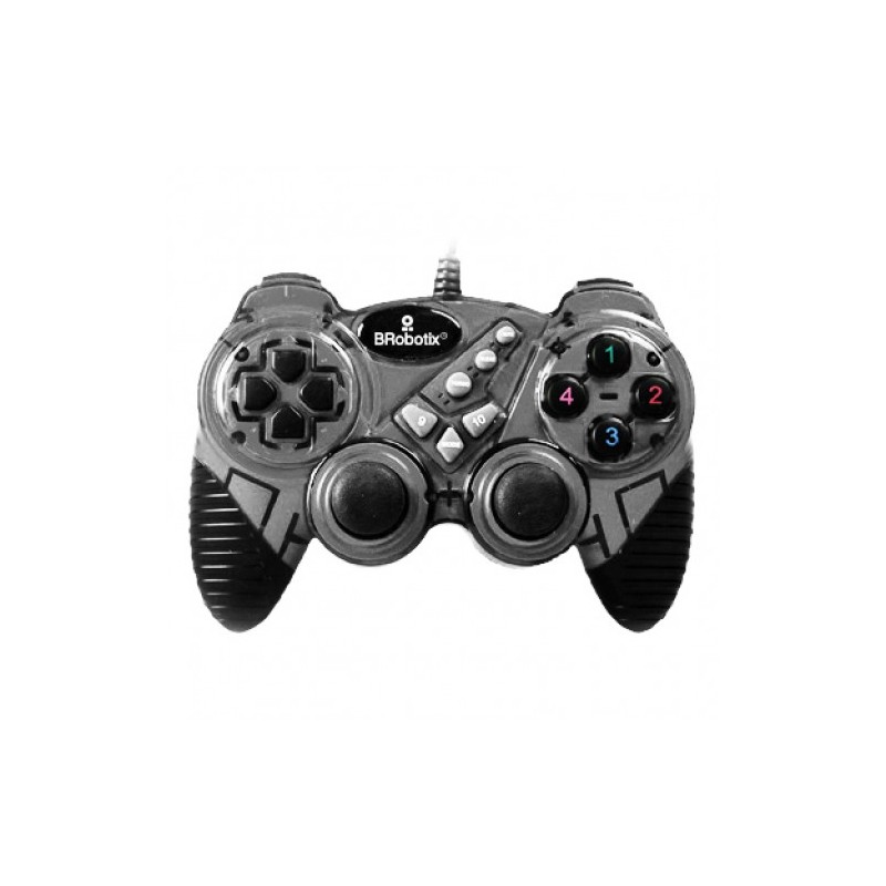 Control Para Juegos Rumblepad Brobotix Gris 751899G