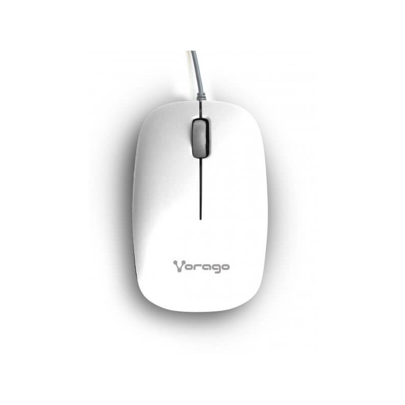 Mouse Vorago Mo-206 Blanco 2400 Dpi Usb