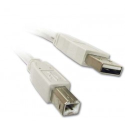 Cable Vorago Usb/Ab 2.0 Cab-100  1.5 Mts
