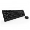 Kit Teclado Y Mouse Vorago Km-106 Alámbrico Negro 1000Dpi