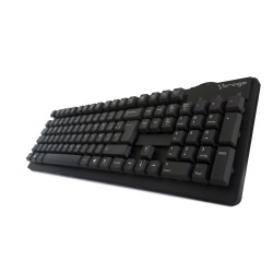 Kit Teclado Y Mouse Vorago Km-106 Alámbrico Negro 1000Dpi