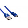 Cable Usb Tipo C Vorago Cab-123 Carga Rapida 1M Azul