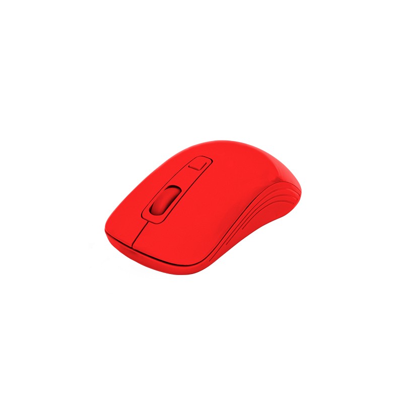 Mouse Vorago Mo-207 Rojo Inalambrico 1000/1600 Dpi Usb