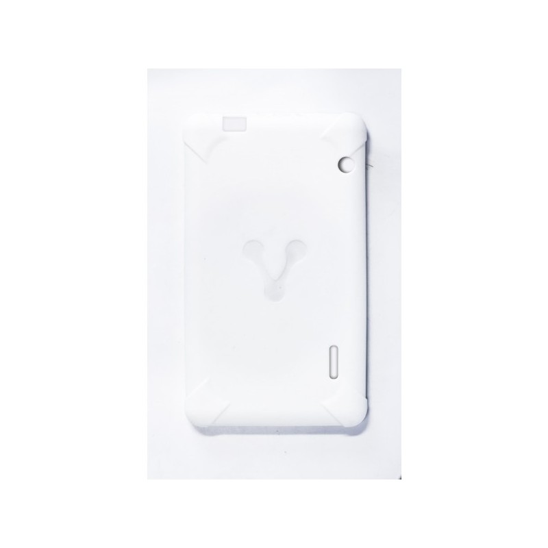 Funda Silicon 7" Tablet Vorago Tc-124 Blanco