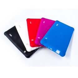 Funda Silicon 7" Tablet Vorago Tc-124 Blanco