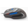 Mouse Vorago  Mo-408 Optico  800/1200/2100/3400 Dpi Alambrico Negro