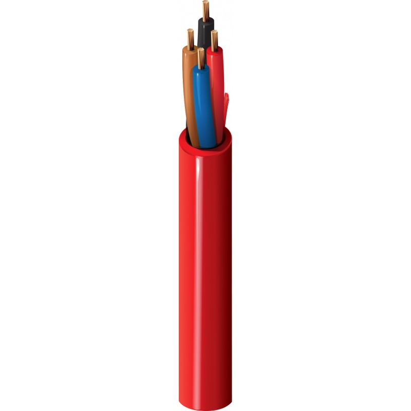 Bobina De Cable De Alarma Contra Incendios Belden 18Awg 305M Rojo 5302Ul 002U1000