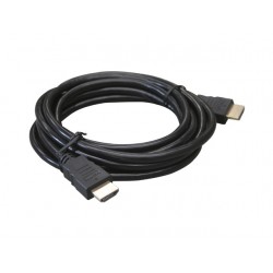 Cable De Video Enson Hdmi 1.2 Macho A Hdmi 1.2 Macho 4K 1 Metro Negro Ens-Hdmicb1M
