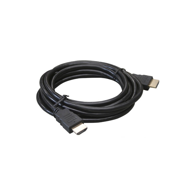 Cable De Video Enson Hdmi 1.2 Macho A Hdmi 1.2 Macho 4K 1 Metro Negro Ens-Hdmicb1M