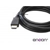 Cable De Video Enson Hdmi 1.2 Macho A Hdmi 1.2 Macho 4K 1 Metro Negro Ens-Hdmicb1M