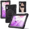 Funda De Uso Rudo Con Correa Y Giro 360° Brobotix Para Lenovo M9 2023 Negro 6007310