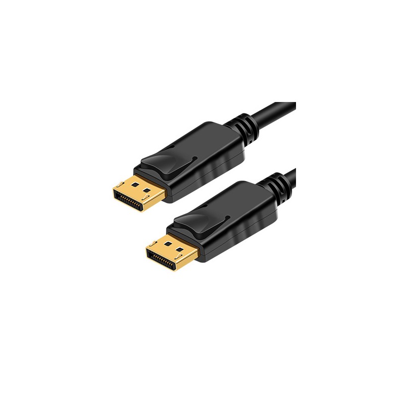 Cable Adaptador Brobotix Displayport Macho A Displayport Macho 4K 1M Negro 6005811