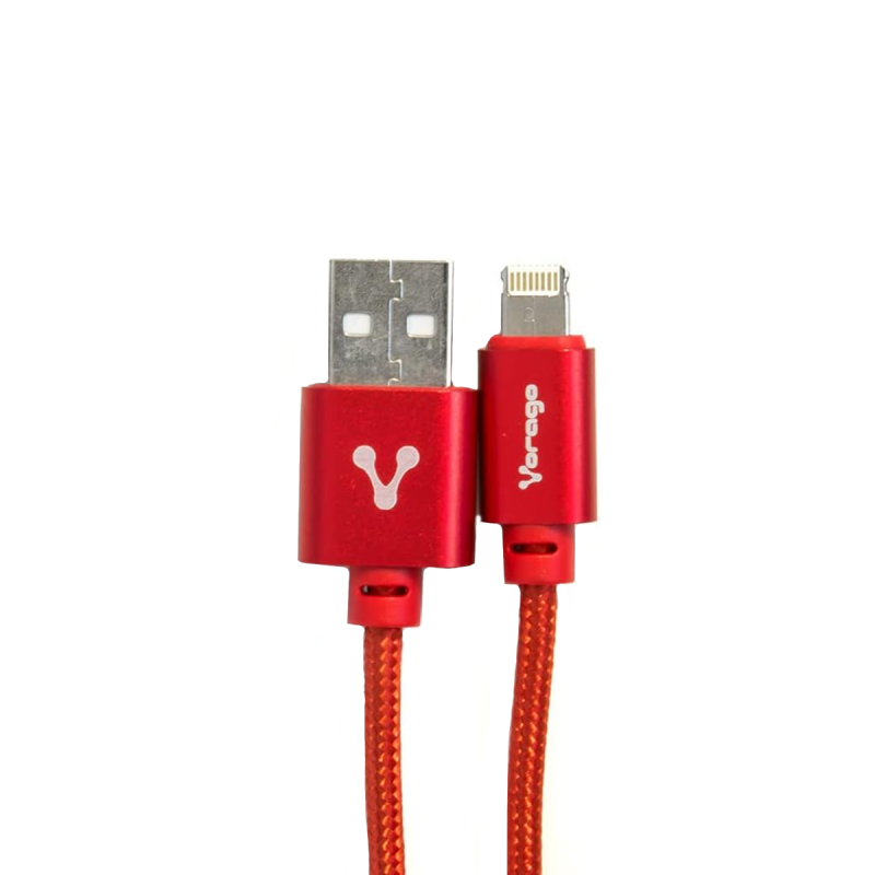 Cable Micro Usb Vorago Cab-113 Rojo 1Metro Bolsa