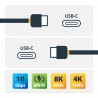 Cable Usb-C Startech.Com De 3M Usb 3.2 10Gbps 60W 8K 60Hz Ucc-3M-10G-Usb-Cable