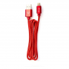 Cable Micro Usb Vorago Cab-113 Rojo 1Metro Bolsa