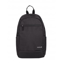 Mochila Techzone De Poliéster City Urbano Para Laptop Hasta 15.6" Negro Tzlbp15
