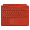 Teclado Microsoft Pro Signature Magnético Inglés Rojo Para Surface Pro Incluye Stylus 8X6-00082