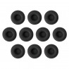 Almohadillas De Polipiel Jabra 14101-48 Para Biz 2400 Ii 10X Piezas Negro