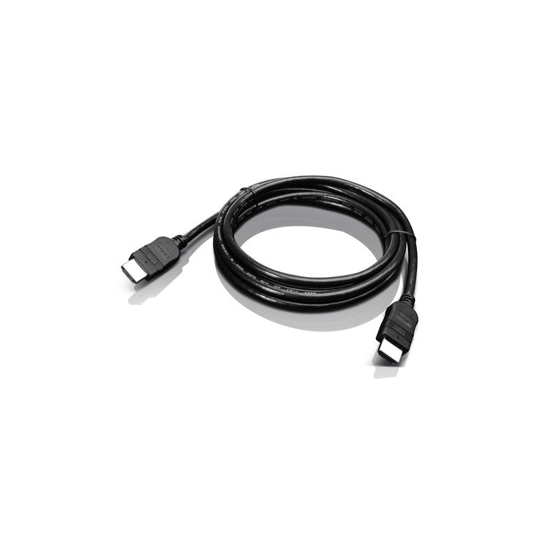Cable Hdmi Lenovo 0B47070 Hdmi Macho A Hdmi Macho Fhd 120Hz 2 Metros Negro