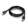 Cable Hdmi Lenovo 0B47070 Hdmi Macho A Hdmi Macho Fhd 120Hz 2 Metros Negro