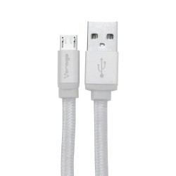 Cable Usb Vorago Cab-113 Blanco Usb 2 A Micro Usb 1.0 Metros Bolsa