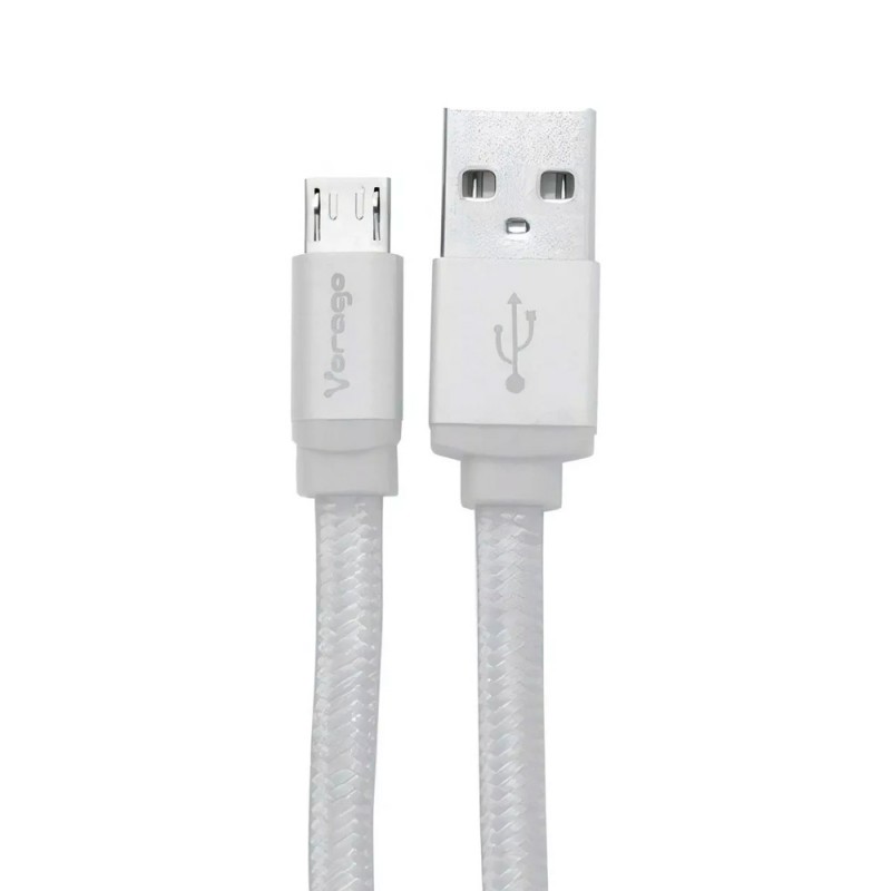 Cable Usb Vorago Cab-113 Blanco Usb 2 A Micro Usb 1.0 Metros Bolsa