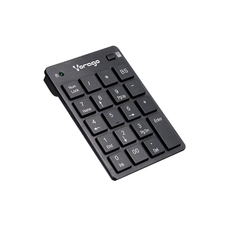 Teclado Numerico Vorago Kb-105 Alámbrico Usb Negro Ac-449585-3
