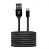 Cable Usb Vorago Cab-113 Negro Usb 2 A Micro Usb 1.0 Metros Bolsa
