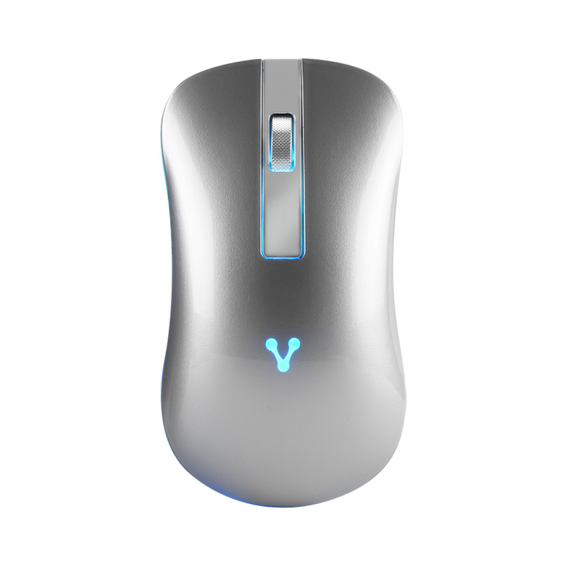 Mouse Vorago 305 Slim Inlambrico Usb 1600Dpi Plata / Rgb Mo-305-Slim-Pl