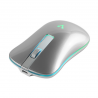 Mouse Vorago 305 Slim Inlambrico Usb 1600Dpi Plata / Rgb Mo-305-Slim-Pl