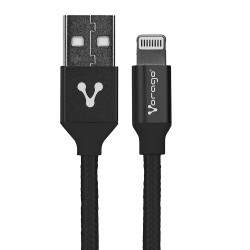 Cable Usb Macho Vorago Usb-A 2.0 Macho Compatible Con Dispositivos Apple 1M Negro Cab-119/Negro