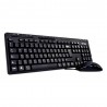 Kit Teclado Y Mouse Vorago Km-104 Multimedia Usb Español Negro Ac-395879-1
