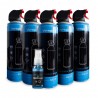Kit 5 Piezas Aire Comprimido Vorago Cln-300 660Ml + Limpiador Pantalla