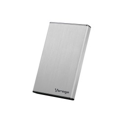 Enclosure Vorago Hdd-101 Aluminio Para Disco 2.5" Hasta 1Tb Usb 2.0 Sata Plata