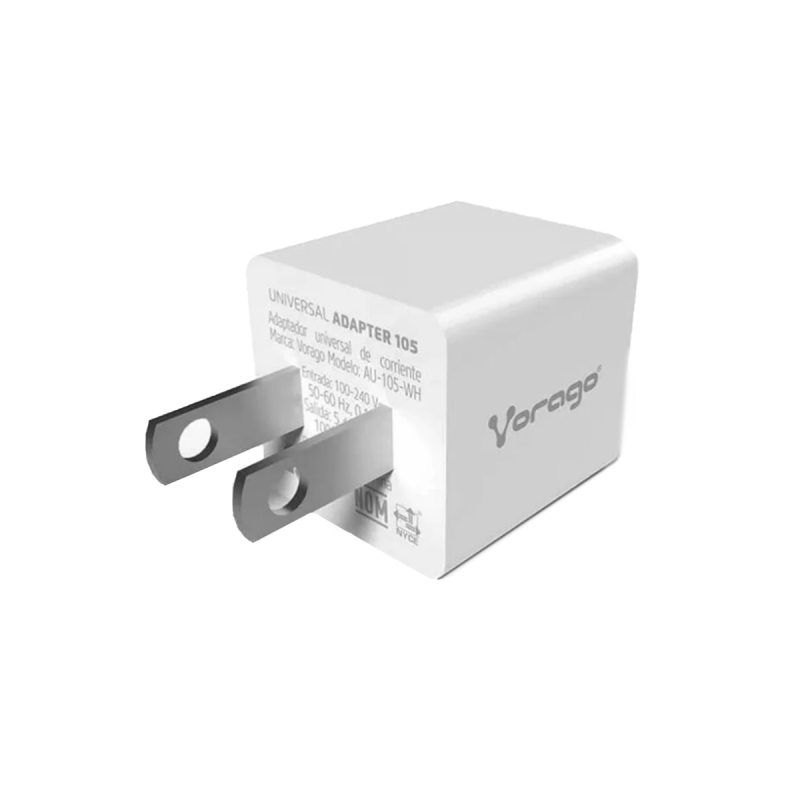 Cargador Para Pared Vorago Au-106 Con 2 Puertos Usb Azul