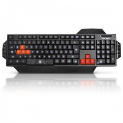 Teclado Vorago Kb-500 Alambrico Gaming Multimedia Iluminado Usb Negro