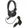 Diadema Vorago Alta Fidelidad Hs-201 Con Microfono 3.5Mm + Usb