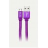 Cable Usb Vorago Cab-113 Morado Usb 2 A Micro Usb 1.0 Metros Bolsa