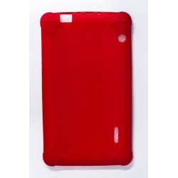 Funda Silicon  7 " Tablet Vorago Tc-124 Roja