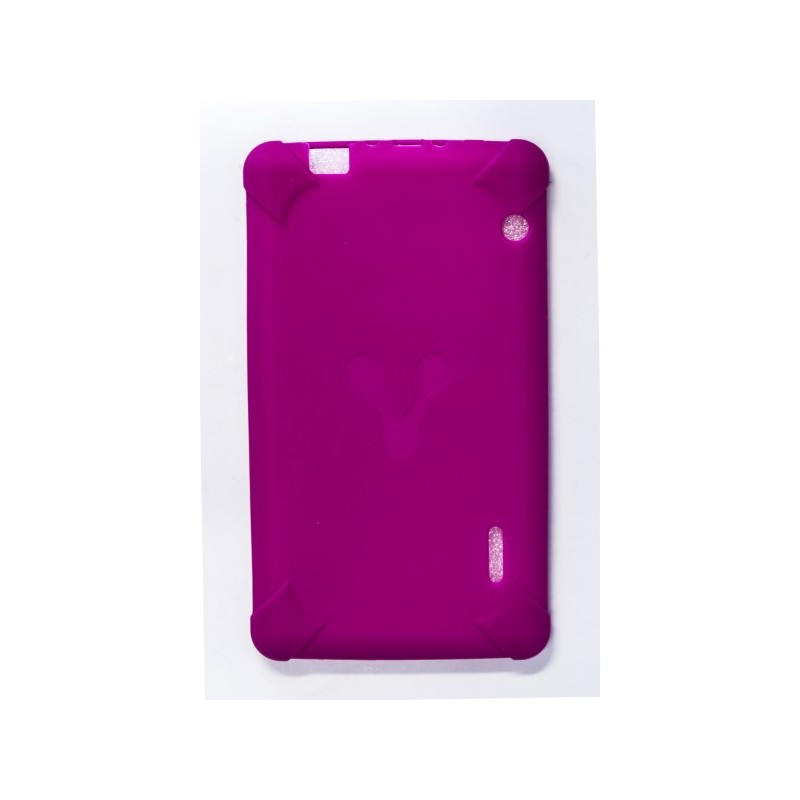 Funda Silicon 7 " Tablet Vorago Tc-124 Rosa