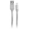 Cable Usb A Lightning Vorago Cab-119 Blanco 1 Metro Bolsa