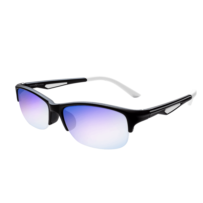 Lentes Game Factor Gg-300 Anti Blue Light Negro/Blanco Juegos, Pc