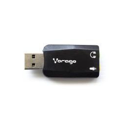 Adaptador De Audio Usb Vorago Adp-201 3.5Mm 5.1