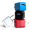 Cargador Para Pared Vorago Au-105 Con 1 Puerto Usb Rojo