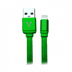 Cable Vorago Cab-119 Verde Usb-Apple Lightning 1 Metro Verde Bolsa