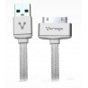 Cable Vorago Cab-118 Usb-Apple Dock 1 Metro Blanco Bolsa