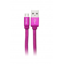 Cable Usb Vorago Cab-113 Rosa Usb 2 A Micro Usb 1.0 Metros Bolsa