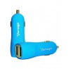 Cargador Para Auto Vorago Au-103 Con 2 Puertos Usb Azul