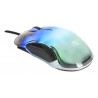 Mouse Gamer Óptico Manhattan 7 Botones 12800Dpi Transparente Alámbrico Usb-A 190381